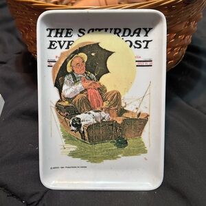 Vintage Saturday Evening Post Decorative Tray